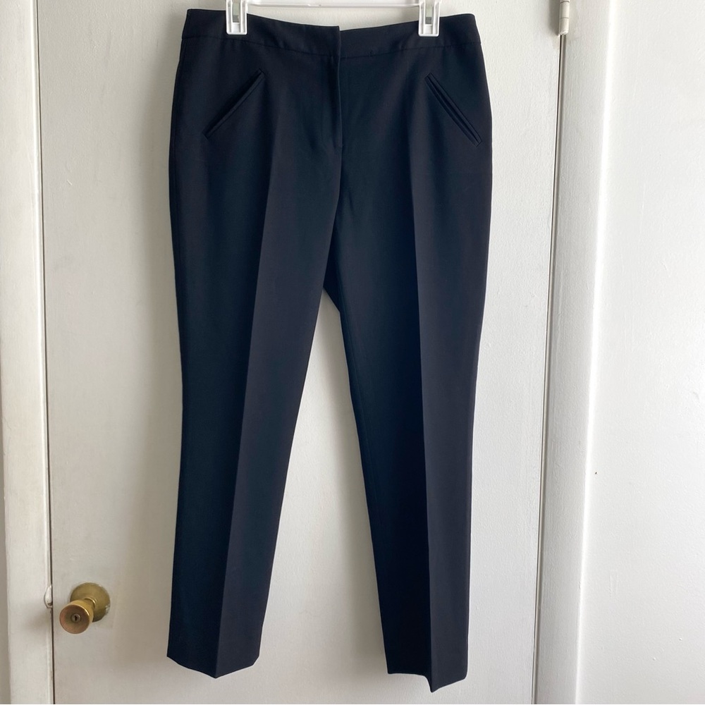 Tahari Size 8P Black Trousers